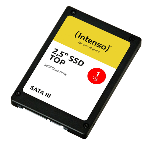1 TB SSD Intenso Top&comma; lesen&colon; 550 MB&sol;s&comma; schreiben&colon; 500 MB&sol;s