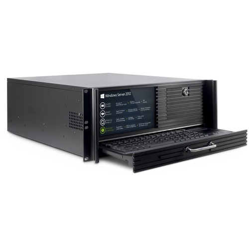 Inter-Tech 4U 4452-TFT&comma; Rack&comma; schwarz