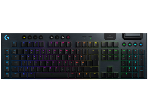 Logitech G 920-008907 schwarz Tastatur, Layout: Nordisch, Logitech GL Tactile, RGB Logitech G 920-008907 schwarz Tastatur, Layout: Nordisch, Logitech GL Tactile, RGB