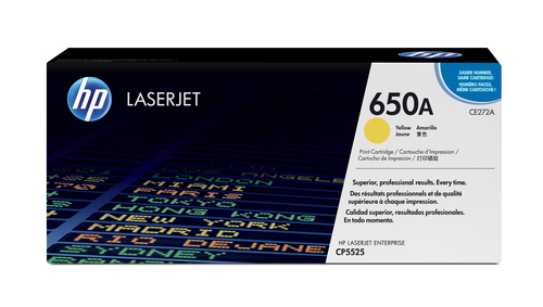 HP 650A Yellow Original LaserJet Toner Cartridge, original, gelb, Toner HP 650A Yellow Original LaserJet Toner Cartridge, original, gelb, Toner