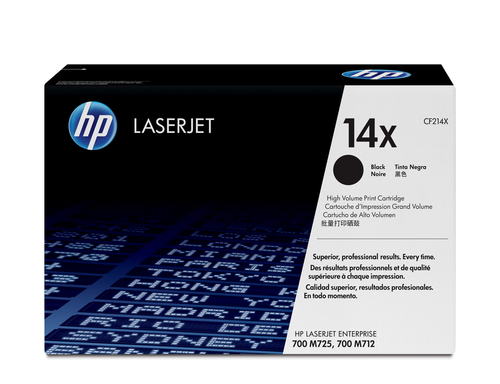 HP 14X High Yield Black Original LaserJet Toner Cartridge, original, schwarz, Toner HP 14X High Yield Black Original LaserJet Toner Cartridge, original, schwarz, Toner