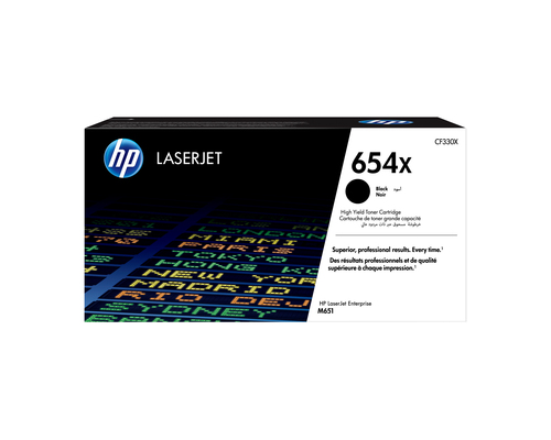 HP 654X High Yield Black Original LaserJet Toner Cartridge, original, schwarz, Toner HP 654X High Yield Black Original LaserJet Toner Cartridge, original, schwarz, Toner