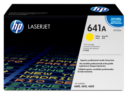 HP 641A Yellow Original LaserJet Toner Cartridge, original, gelb, Toner HP 641A Yellow Original LaserJet Toner Cartridge, original, gelb, Toner