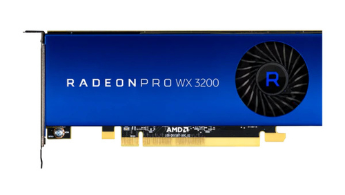 AMD Radeon Pro WX 3200, 4GB GDDR5 Grafikkarte AMD Radeon Pro WX 3200, 4GB GDDR5 Grafikkarte