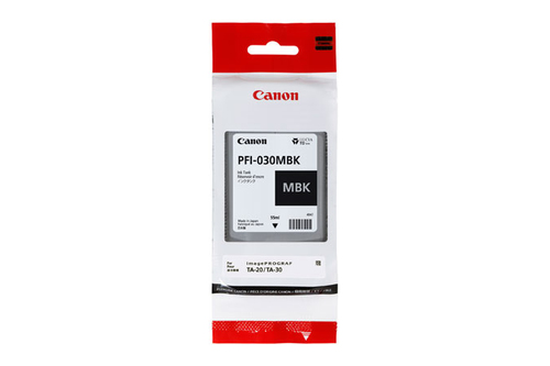 Canon PFI-030 MBK&comma; original&comma; mattschwarz
