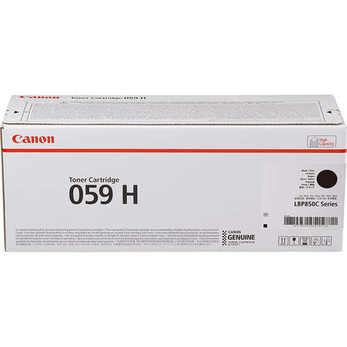 Canon 059H BK&comma; original&comma; schwarz&comma; Toner