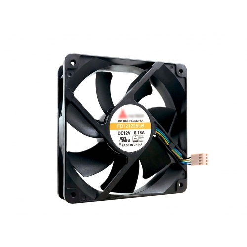 QNAP FAN-12CM-T01&comma; schwarz&comma; L&uuml;fter&comma; 120x120x25mm&comma; 1850rpm&comma; 4-polig