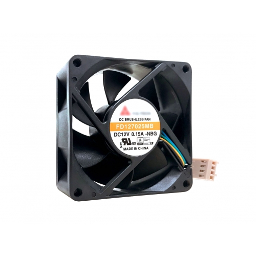 QNAP FAN-7CM-T01&comma; schwarz&comma; L&uuml;fter&comma; 25x70x70mm&comma; 3500rpm&comma; 4-polig