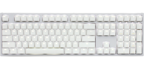 Ducky One 2 White Edition weiß Tastatur, Layout: DE, Cherry MX Blue Ducky One 2 White Edition weiß Tastatur, Layout: DE, Cherry MX Blue