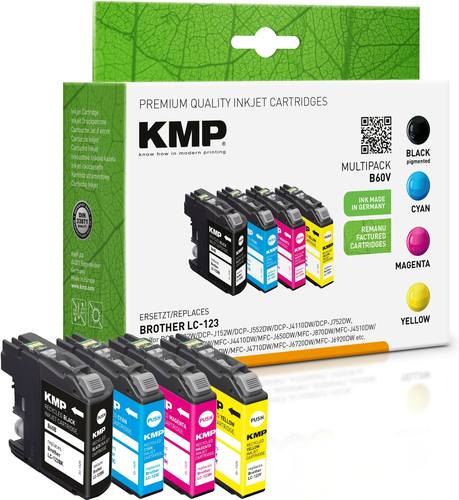 KMP 1525&comma;4005&comma; kompatibel&comma; schwarz&comma; cyan&comma; magenta&comma; gelb