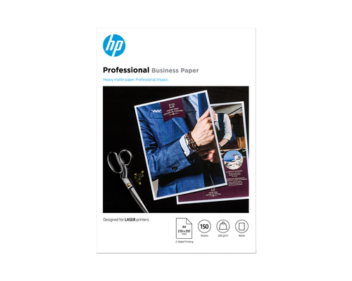HP Professional Laser Matte FSC Paper 200 gsm-150 sht&sol;A4&sol;210 x 297 mm