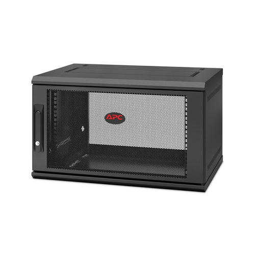 APC NetShelter WX 6U Single Hinged Wall-mount Enclosure 400mm Deep APC NetShelter WX 6U Single Hinged Wall-mount Enclosure 400mm Deep