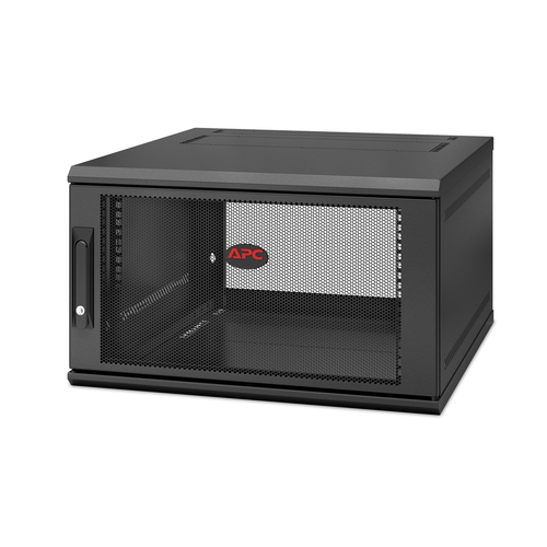 APC NetShelter WX 6U Single Hinged Wall-mount Enclosure 600mm Deep APC NetShelter WX 6U Single Hinged Wall-mount Enclosure 600mm Deep