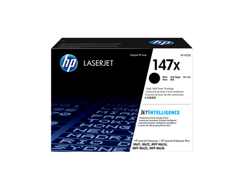 HP 147X High Yield Black Original LaserJet Toner Cartridge&comma; original&comma; schwarz&comma; Toner