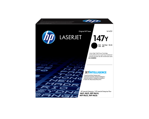 HP 147Y Extra High Yield Black Original LaserJet Toner Cartridge&comma; original&comma; schwarz&comma; Toner