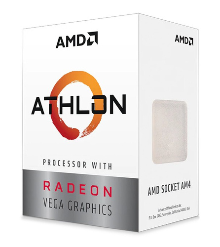 AMD Athlon 3000G&comma; tray&comma; 2C&sol;4T&comma; Sockel AM4&comma; CPU