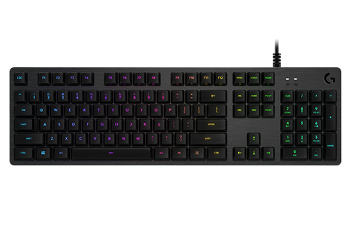 Logitech G 920-009344 karbon Tastatur, Layout: Spanisch, Logitech GX Brown, RGB Logitech G 920-009344 karbon Tastatur, Layout: Spanisch, Logitech GX Brown, RGB