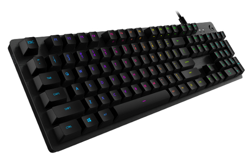 Logitech G 920-009370 karbon Tastatur, Layout: US International, Logitech GX Red, RGB Logitech G 920-009370 karbon Tastatur, Layout: US International, Logitech GX Red, RGB