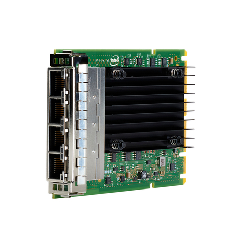 HPE Intel I350-T4 Ethernet 1Gb 4-port BASE-T OCP3 Adapter for, Ethernet, 1 Mbit/s HPE Intel I350-T4 Ethernet 1Gb 4-port BASE-T OCP3 Adapter for, Ethernet, 1 Mbit/s