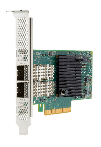 HPE Xilinx X2522-25G-PLUS Ethernet 10/25Gb 2-port SFP28 Adapter for, Ethernet / Fiber, 25 Mbit/s HPE Xilinx X2522-25G-PLUS Ethernet 10/25Gb 2-port SFP28 Adapter for, Ethernet / Fiber, 25 Mbit/s
