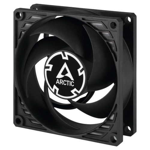 ARCTIC P8 PWM PST CO&comma; schwarz&comma; L&uuml;fter&comma; 80x80x25mm&comma; 200-3000rpm&comma; 40&comma;3 m&sup3;&sol;h&comma; 1&comma;9 mmH2O&comma; 4-polig