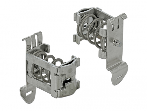 DeLOCK Schirmklemme für Hutschiene - Kabeldurchmesser 4 - 13,5 mm DeLOCK Schirmklemme für Hutschiene - Kabeldurchmesser 4 - 13,5 mm