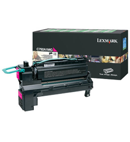 Lexmark C792A1MG, original, magenta, Toner Lexmark C792A1MG, original, magenta, Toner