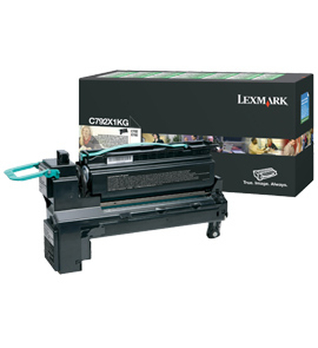 Lexmark C792X1KG&comma; original&comma; schwarz&comma; Toner