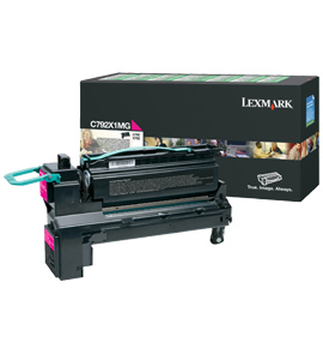 Lexmark C792X1MG, original, magenta, Toner Lexmark C792X1MG, original, magenta, Toner