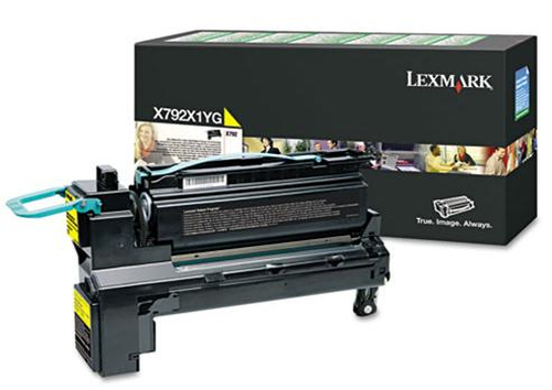Lexmark X792X1YG, original, gelb, Toner Lexmark X792X1YG, original, gelb, Toner