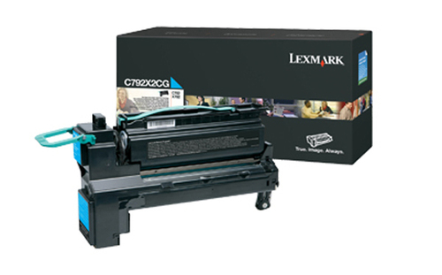 Lexmark C792, original, cyan, Toner Lexmark C792, original, cyan, Toner