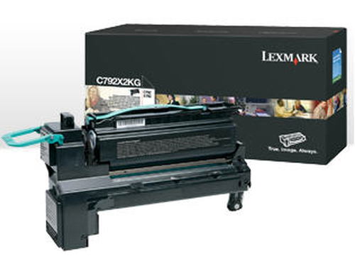 Lexmark C792X2KG, original, schwarz, Toner Lexmark C792X2KG, original, schwarz, Toner