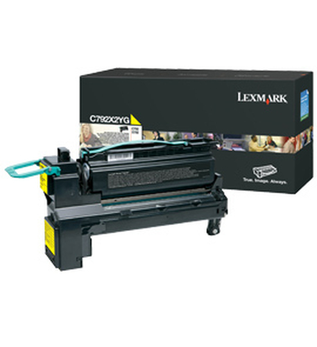 Lexmark C792X2YG, original, gelb, Toner Lexmark C792X2YG, original, gelb, Toner