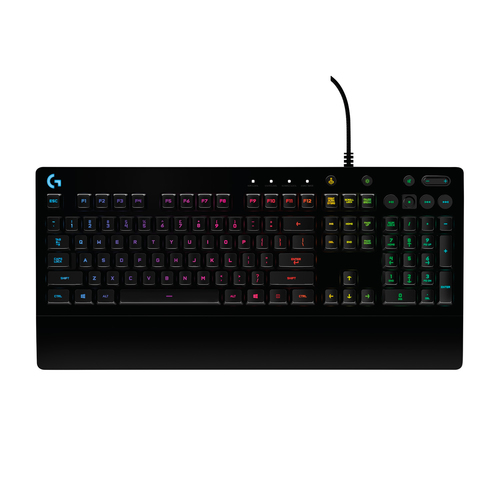 Logitech G G213 Prodigy schwarz Tastatur, Layout: Belgisch, mechanisch, RGB Logitech G G213 Prodigy schwarz Tastatur, Layout: Belgisch, mechanisch, RGB