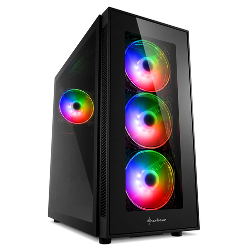 Sharkoon TG5 Pro RGB, Midi Tower, schwarz, Glasfenster Sharkoon TG5 Pro RGB, Midi Tower, schwarz, Glasfenster