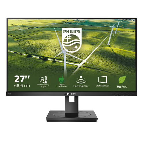 27 Zoll Philips 272B1G&sol;00&comma; 68&comma;6cm TFT&comma; 75 Hz&comma; Full HD&comma; 4ms&comma; 1x HDMI&comma; 1x DP&comma; integrierter USB-Hub