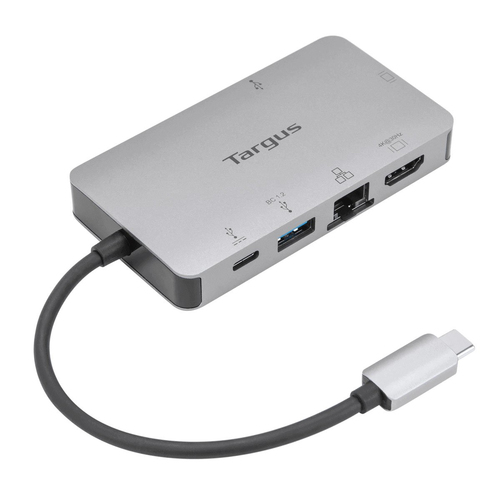 Targus DOCK419, USB 3.2 Gen 1 (3.1 Gen 1) Type-C, grau, USB Power Delivery Targus DOCK419, USB 3.2 Gen 1 (3.1 Gen 1) Type-C, grau, USB Power Delivery