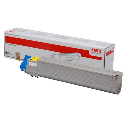 OKI 43837129&comma; original&comma; gelb&comma; LED-Druck
