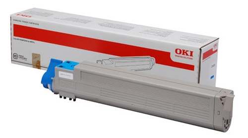 OKI 43837131&comma; original&comma; cyan&comma; LED-Druck