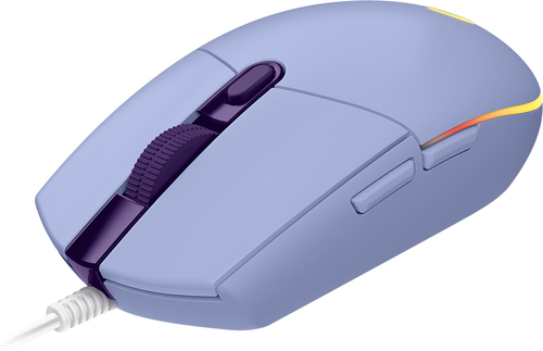 Logitech G G102 Lightsync lila Maus&comma; rechtsh&auml;nder&comma; Gaming&comma; USB