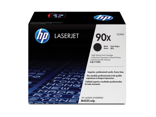HP 90X High Yield Black Original LaserJet Toner Cartridge&comma; schwarz