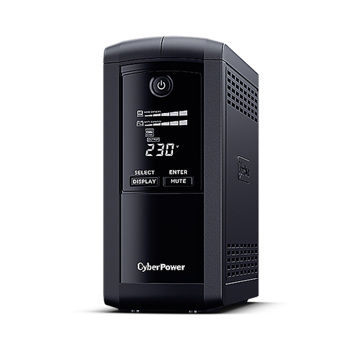 CyberPower VP1000EILCD Tower 1 kVA, Line-Interaktiv, 550 W, USV CyberPower VP1000EILCD Tower 1 kVA, Line-Interaktiv, 550 W, USV