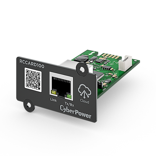 CyberPower RCCARD100&comma; 10&sol;100BaseT&lpar;X&rpar;&comma; Ethernet&comma; 100 Mbit&sol;s&comma; schwarz&comma; gr&uuml;n&comma; metallisch