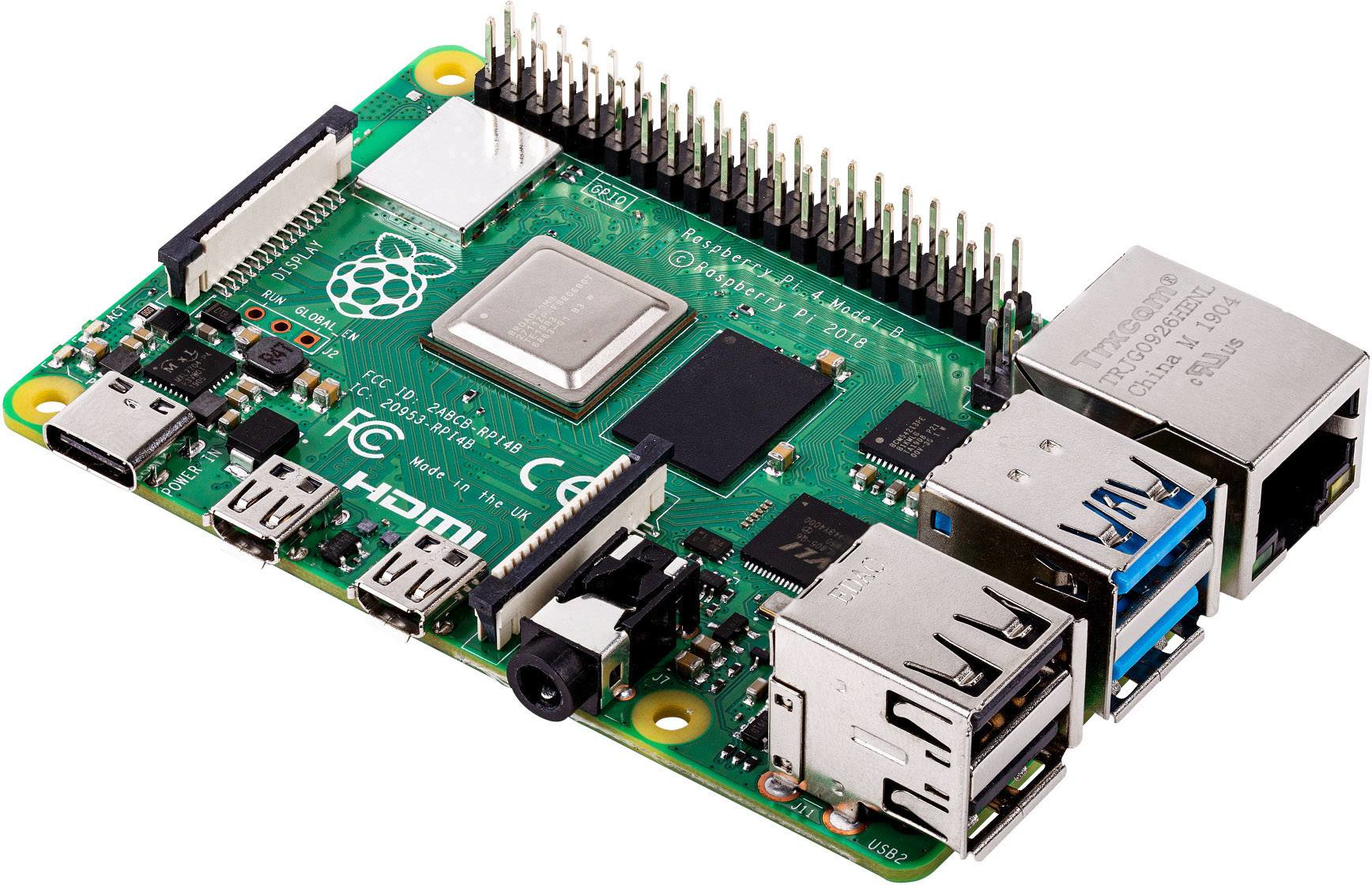Raspberry Pi 4 Model B, 4x 1.50GHz, 8GB RAM, 64-Bit