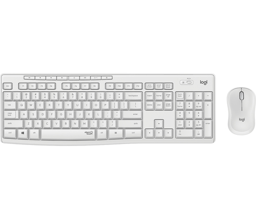 Logitech MK295 Silent weiß Tastatur, Layout: Ungarisch Logitech MK295 Silent weiß Tastatur, Layout: Ungarisch