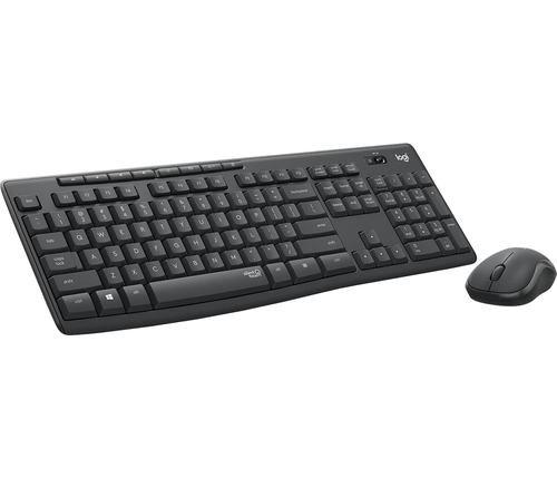 Logitech MK295 Silent graphit Tastatur, Layout: US International Logitech MK295 Silent graphit Tastatur, Layout: US International