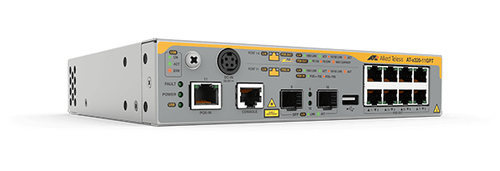 Allied Telesis AT-x320-11GPT-50 L3 Managed Switch, 8x RJ-45, Backplane: 24 Gbit/s, PoE Allied Telesis AT-x320-11GPT-50 L3 Managed Switch, 8x RJ-45, Backplane: 24 Gbit/s, PoE