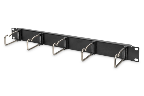 Digitus Kabelrangierpanel mit Stahlbügeln für 482,6 mm (19)-Schränke, 1HE