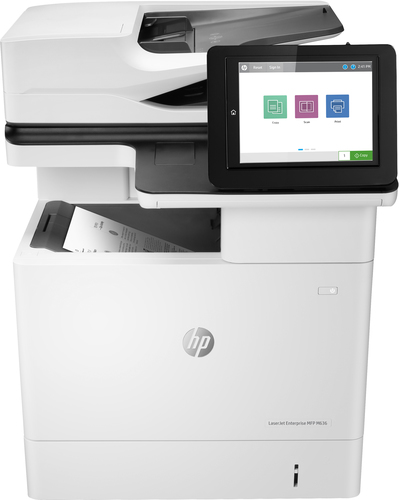 HP LaserJet Enterprise MFP M636fh, Laser, bis A4, 1200 x 1200 DPI, 71 Seiten pro Minute, WLAN, schwarz, weiß HP LaserJet Enterprise MFP M636fh, Laser, bis A4, 1200 x 1200 DPI, 71 Seiten pro Minute, WLAN, schwarz, weiß