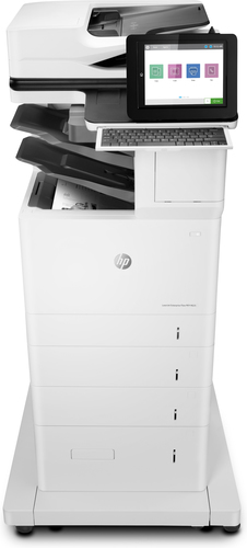 HP LaserJet Enterprise Flow MFP M635z, Laser, bis A4, 1200 x 1200 DPI, 61 Seiten pro Minute, WLAN, schwarz, weiß HP LaserJet Enterprise Flow MFP M635z, Laser, bis A4, 1200 x 1200 DPI, 61 Seiten pro Minute, WLAN, schwarz, weiß